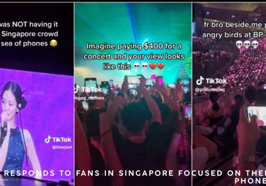 Blackpink concern Singapore fans